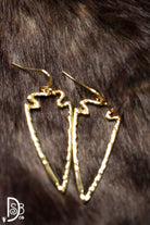 Arrow Hammered Dangle Earrings - Deadwood South Boutique & Company LLC