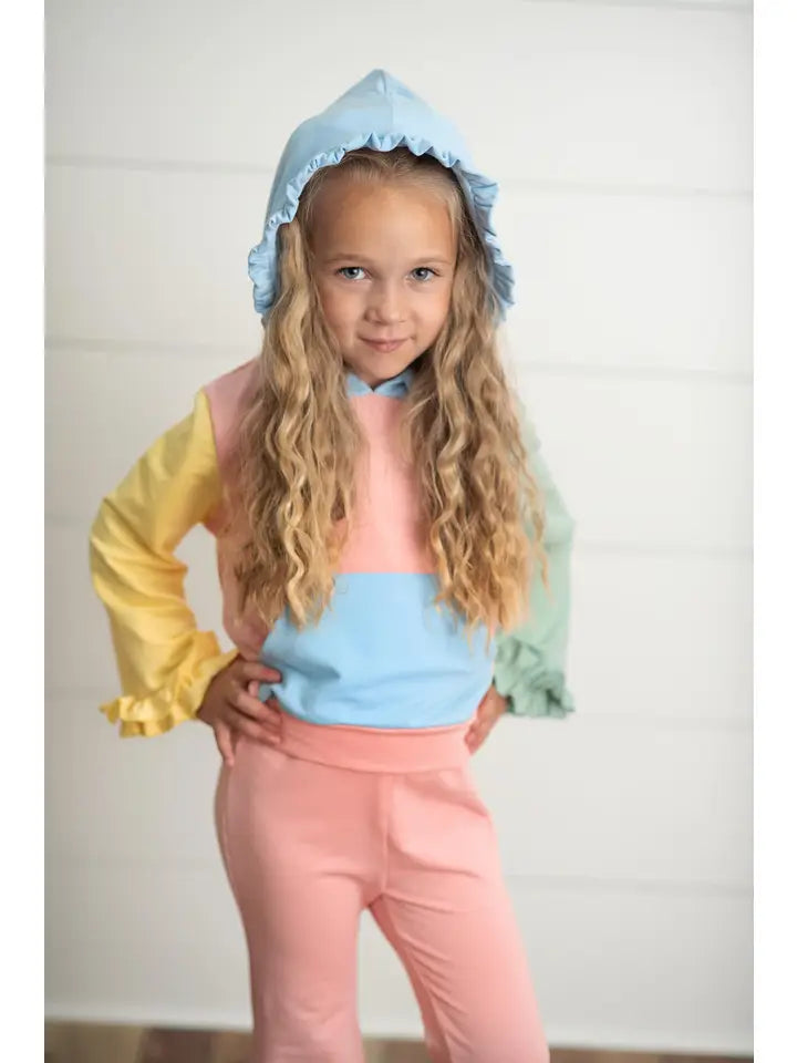 Bristol Pastel Ruffle Set-childrens-Deadwood South Boutique & Company LLC-Deadwood South Boutique, Women's Fashion Boutique in Henderson, TX