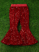 Rebel Red Kids Sequin Bell Bottoms-Kids-Deadwood South Boutique & Company-Deadwood South Boutique, Women's Fashion Boutique in Henderson, TX