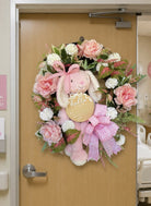 Baby girl bunny wreath - Deadwood South Boutique & Company LLC