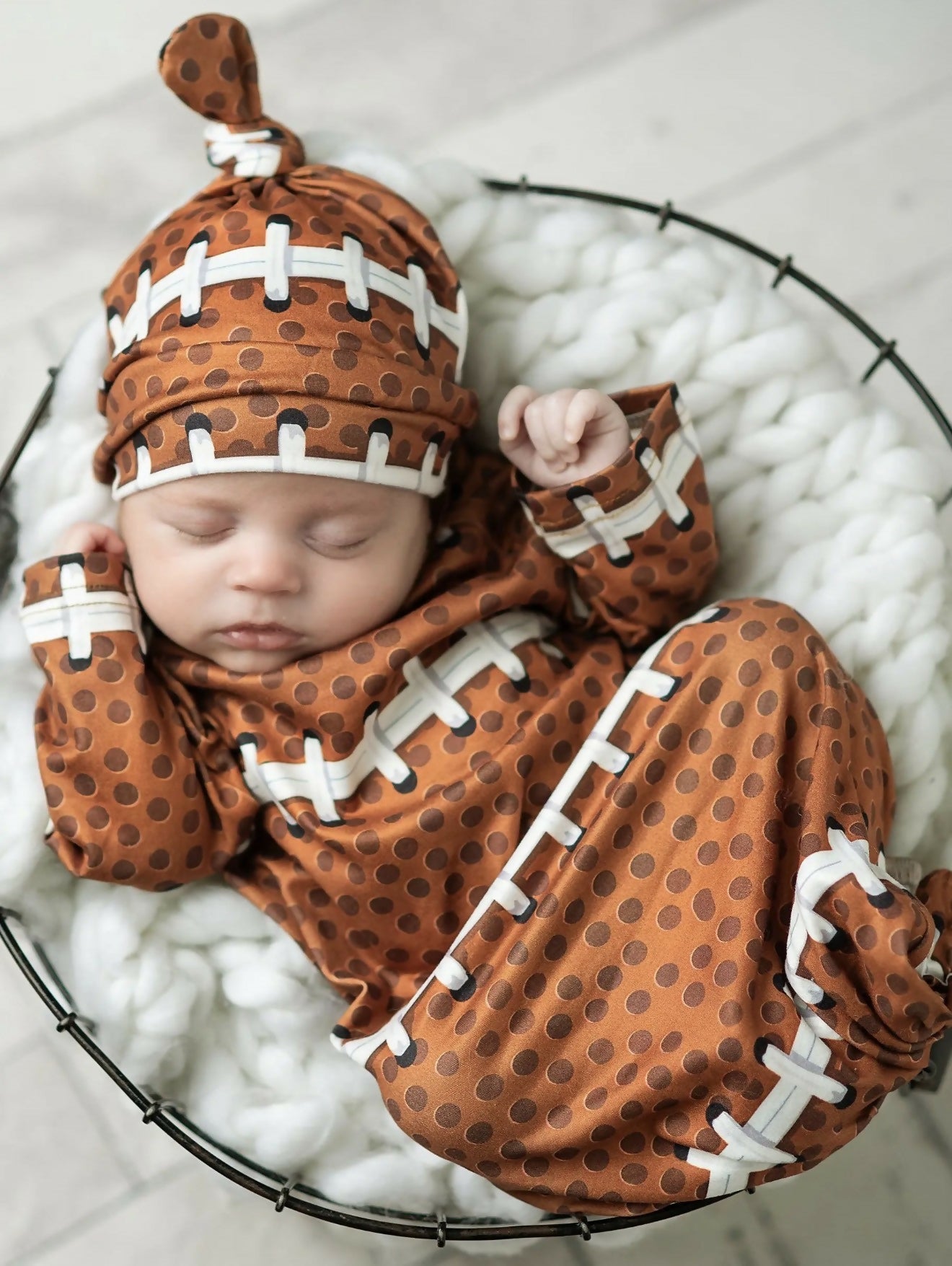 Baby Gowns w/matching Hat/Bow - Deadwood South Boutique & Company LLC