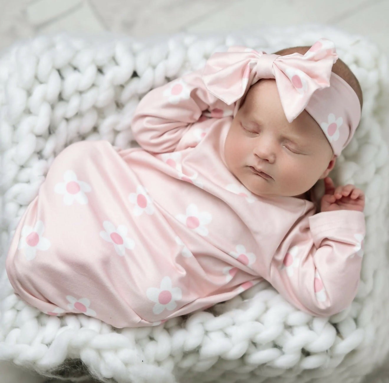 Baby Gowns w/matching Hat/Bow - Deadwood South Boutique & Company LLC