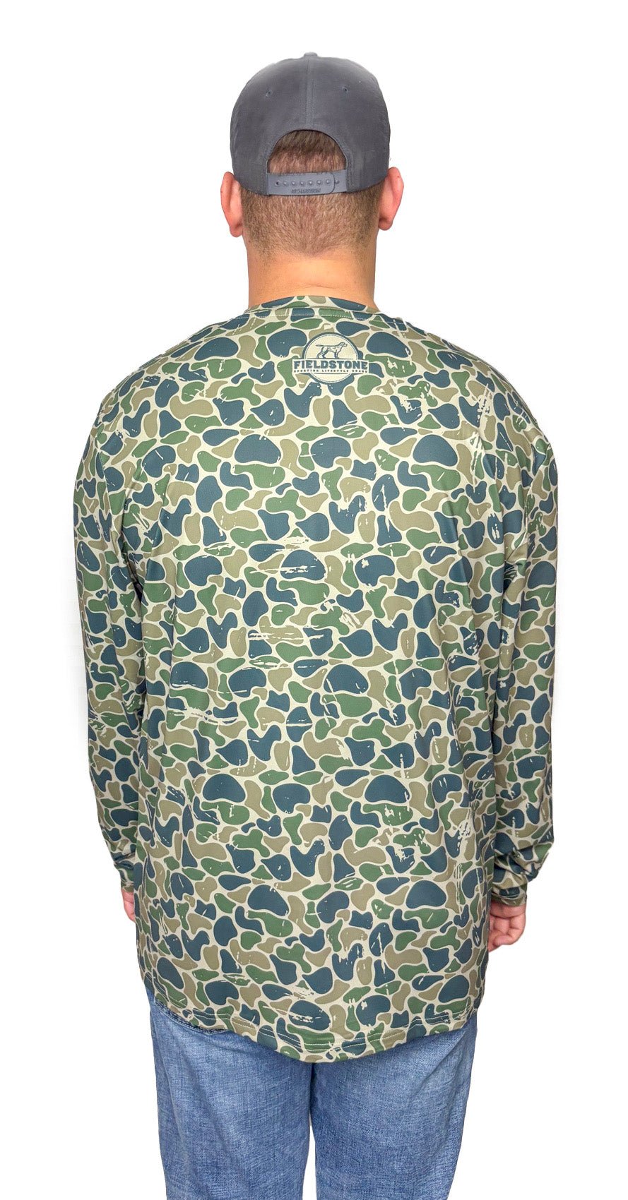 Backwoods Camo Longsleeve Dri Fit Tee - Deadwood South Boutique & Company LLC