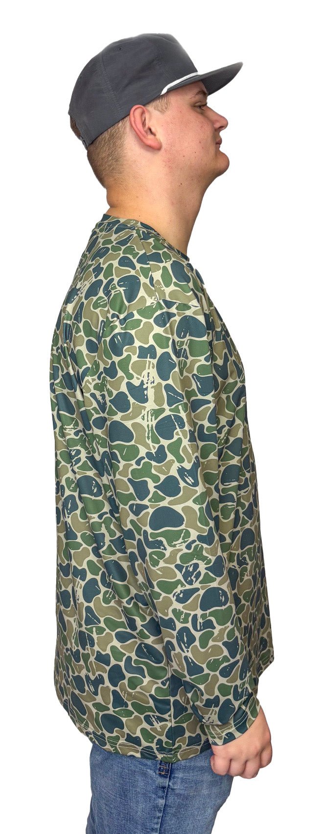 Backwoods Camo Longsleeve Dri Fit Tee - Deadwood South Boutique & Company LLC