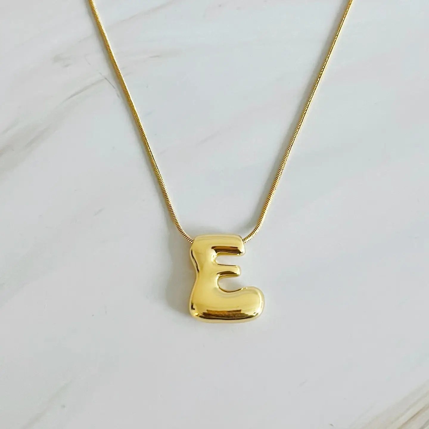 Bailey Bubble Letter Necklace - Deadwood South Boutique & Company LLC