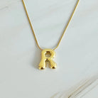 Bailey Bubble Letter Necklace - Deadwood South Boutique & Company LLC