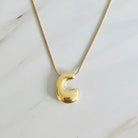 Bailey Bubble Letter Necklace - Deadwood South Boutique & Company LLC