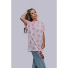 Bailey Oversized Bow Tee - Deadwood South Boutique & Company LLC