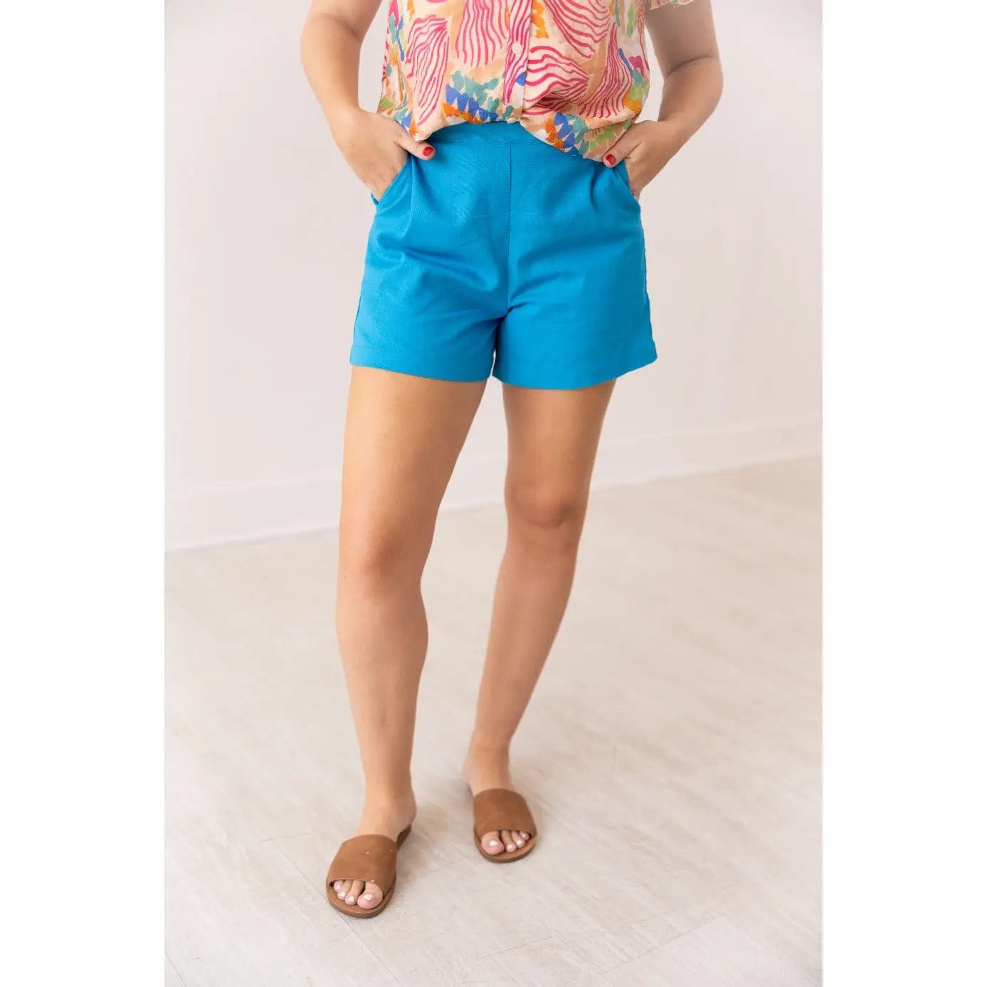 Barstow Linen Shorts - Deadwood South Boutique & Company LLC