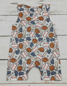 Baseball Romper - Deadwood South Boutique & Company LLC