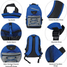 Cobalt Blue Backpack Set-Bags & Purses-Deadwood South Boutique & Company LLC-Deadwood South Boutique, Women's Fashion Boutique in Henderson, TX