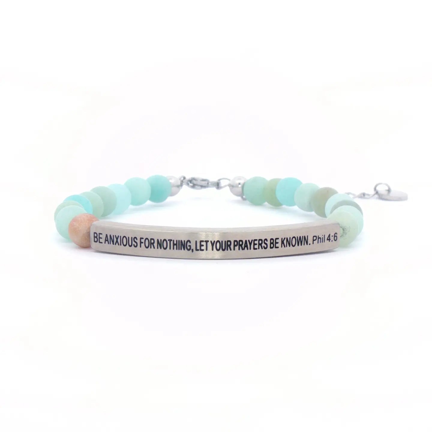 Be Anxious For Nothing Let Your Fears Be Known Phil 4:6 Bracelet - Deadwood South Boutique & Company LLC