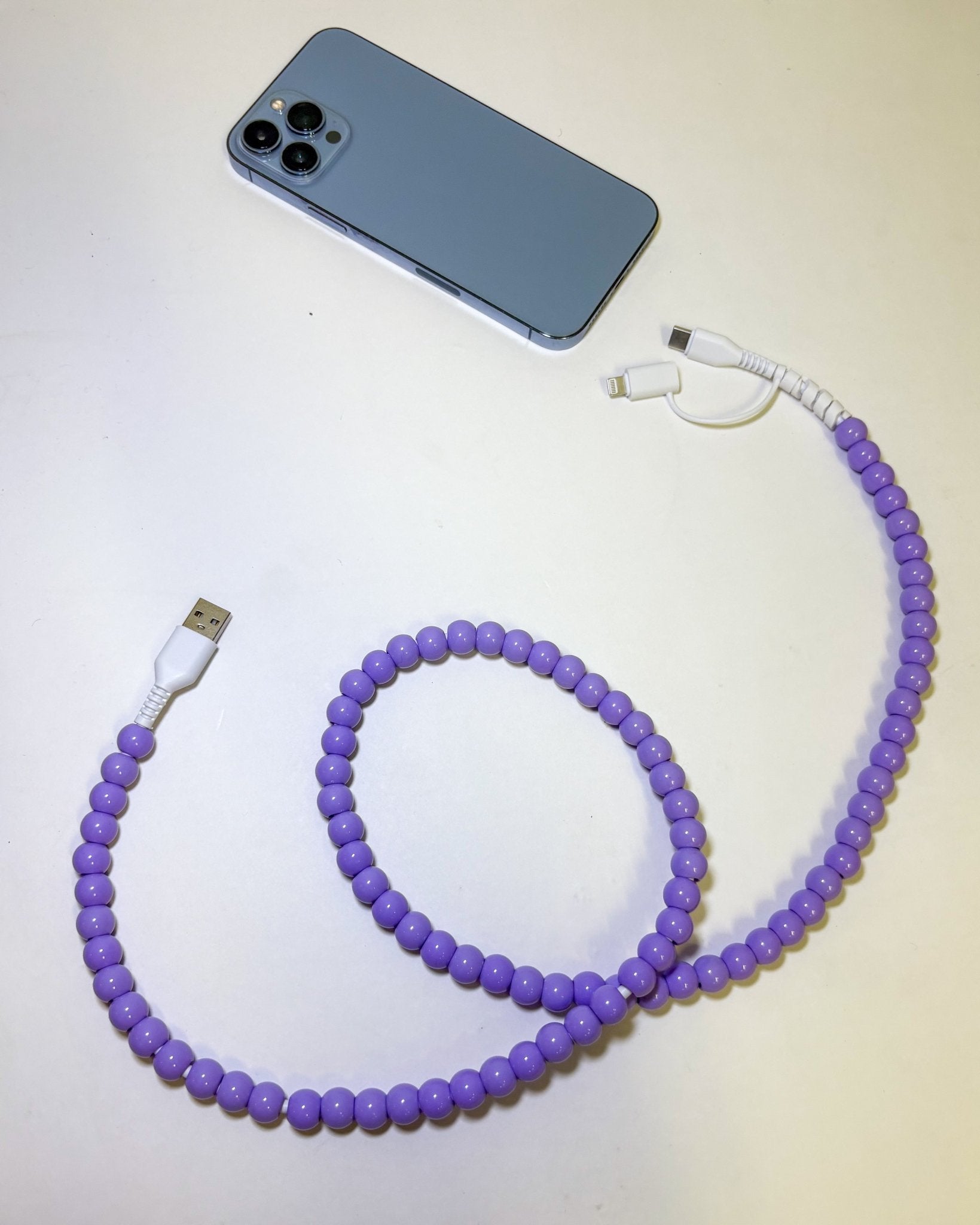 Beaded Phone Chargers - Deadwood South Boutique & Company LLC