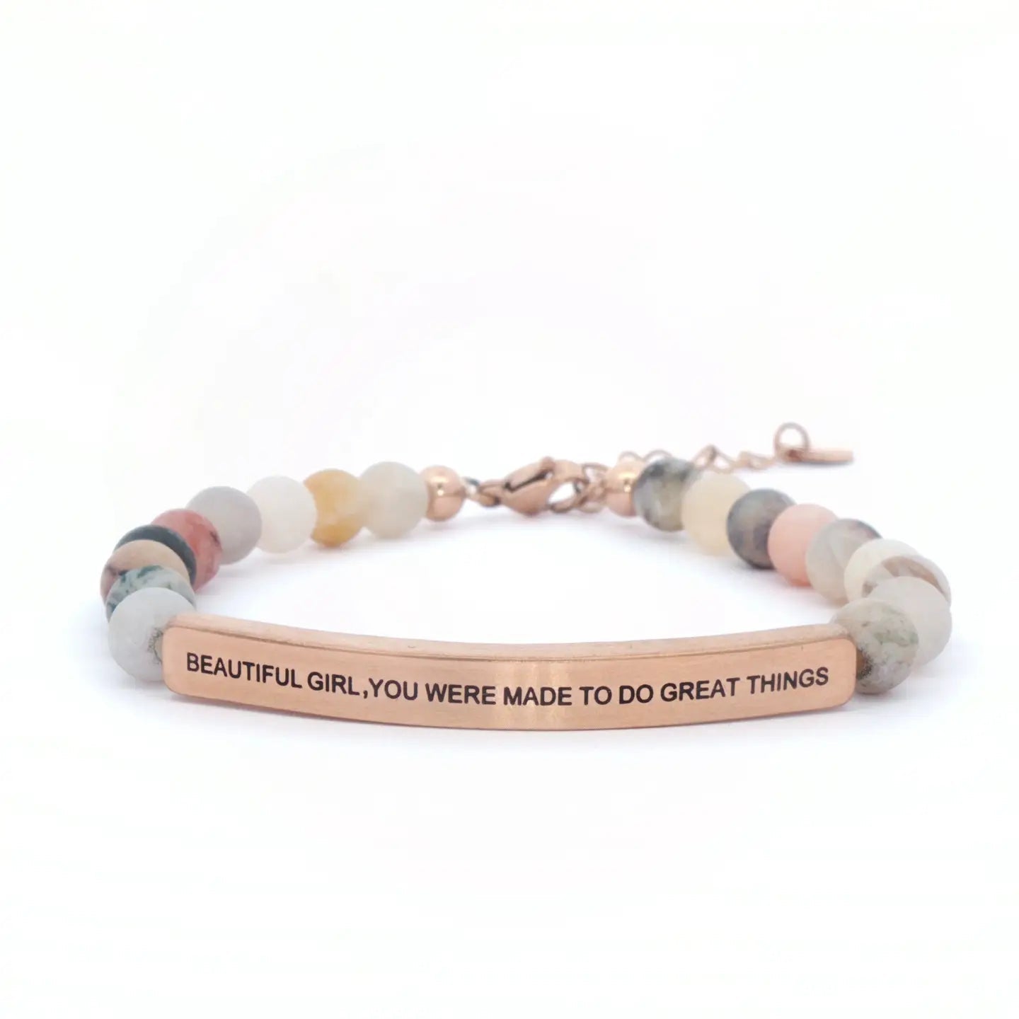 Beautiful Girl You Were Made To Do Great Things Bracelet - Deadwood South Boutique & Company LLC