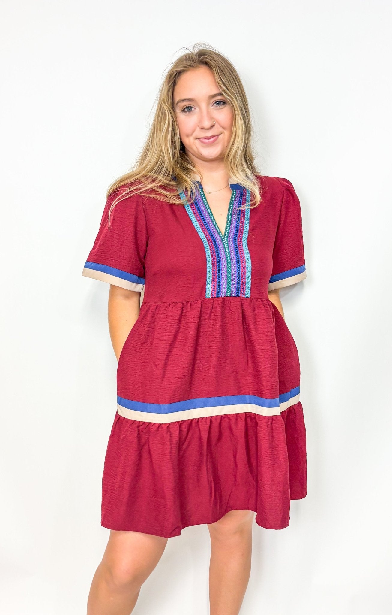 Beckett Tired Mini Dress - Deadwood South Boutique & Company LLC