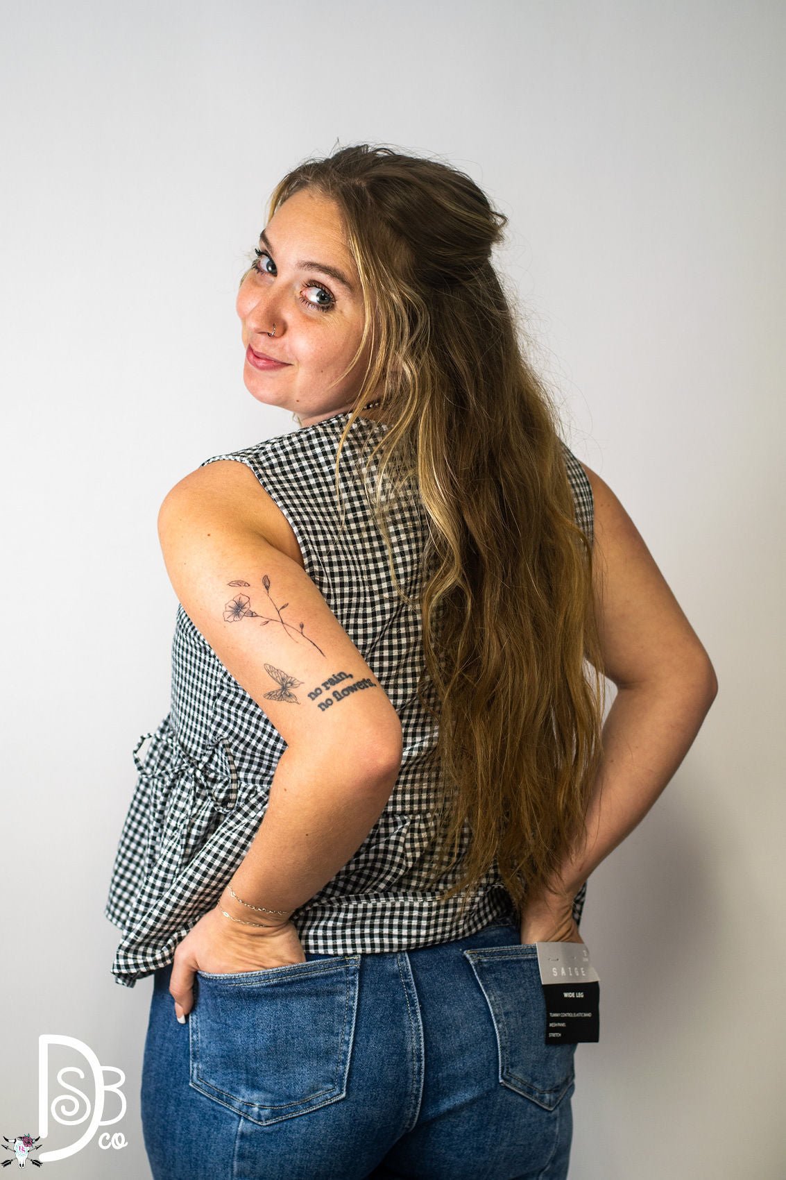 Bex Gingham Top - Deadwood South Boutique & Company LLC