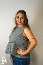 Bex Gingham Top - Deadwood South Boutique & Company LLC