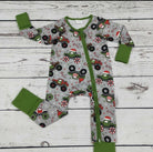 Big Truck Christmas Zipper Sleeper - Deadwood South Boutique & Company LLC
