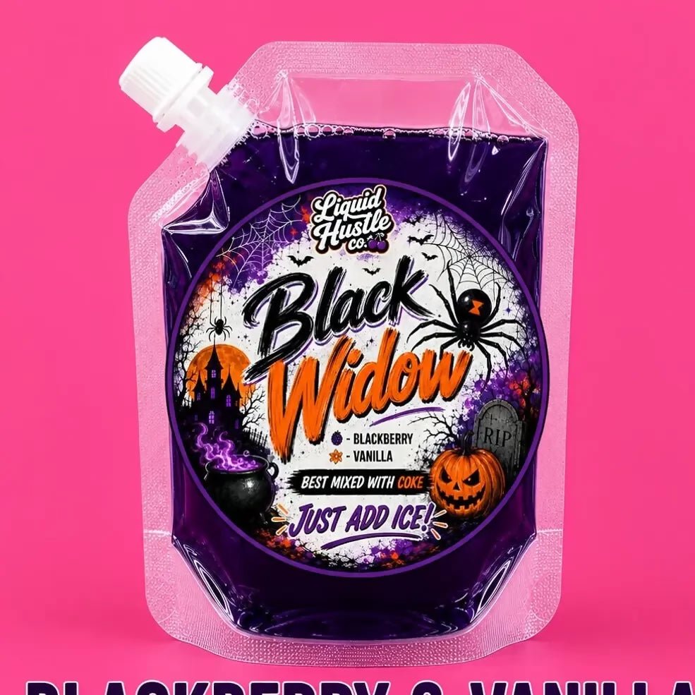Black Widow Dirty Soda Packet - 2oz - Deadwood South Boutique & Company LLC