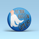 Blue Game Day Tailgate Buttons | Game Day Pins - Deadwood South Boutique & Company LLC