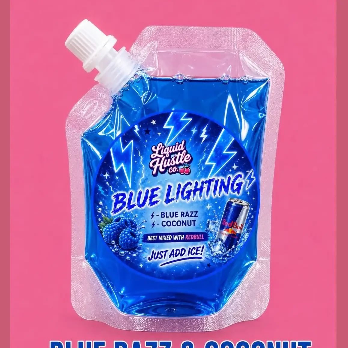 Blue Lightning Dirty Soda Packet - 2oz - Deadwood South Boutique & Company LLC