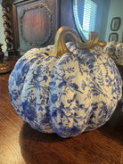 Blue medium pumpkin - Deadwood South Boutique & Company LLC