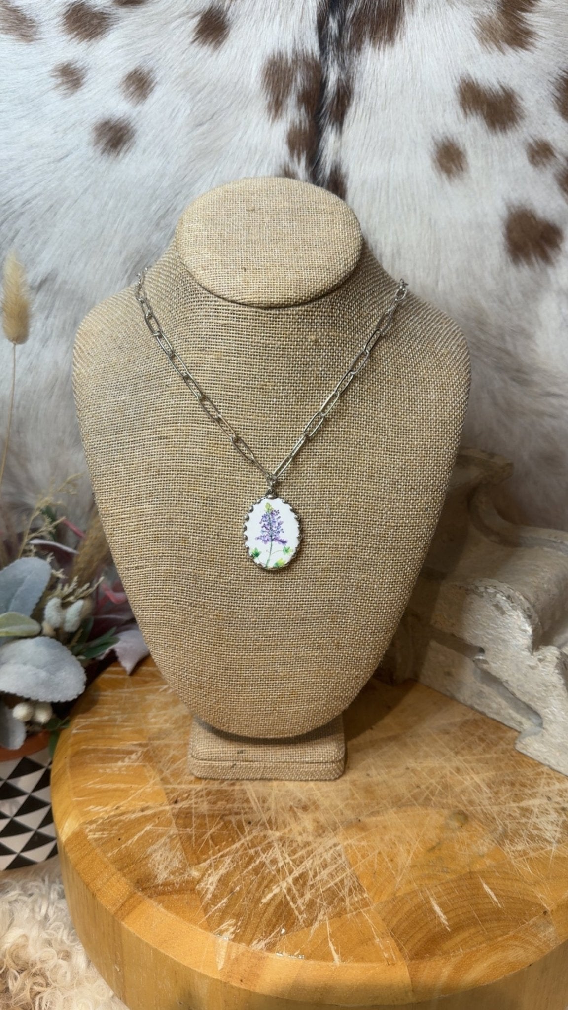 Bluebonnet Necklace - Deadwood South Boutique & Company LLC