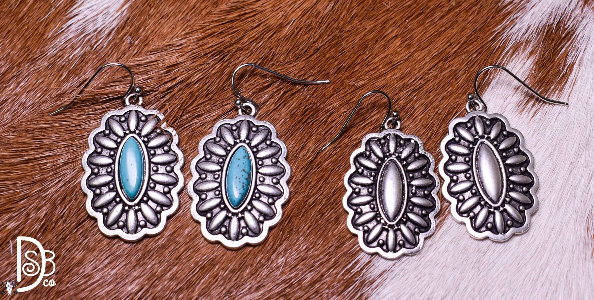 Boho Concho Dangle Fashion Earrings - Deadwood South Boutique & Company LLC