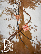 Bolo w/ Leather Charm - Deadwood South Boutique & Company LLC