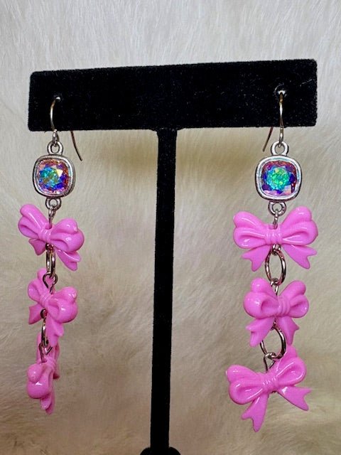Bonnie Bow Dangle Earrings - Deadwood South Boutique & Company LLC