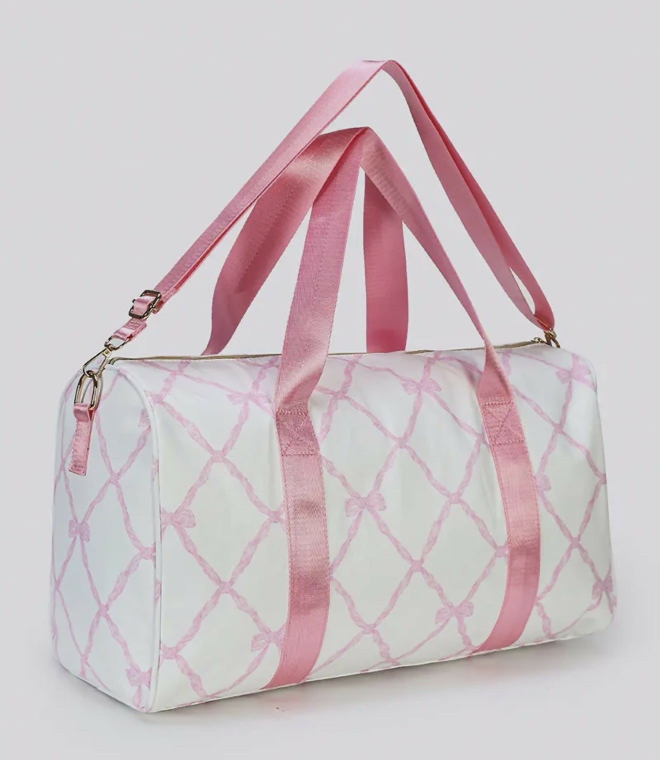Bow Printed Duffel Bag - Deadwood South Boutique & Company LLC