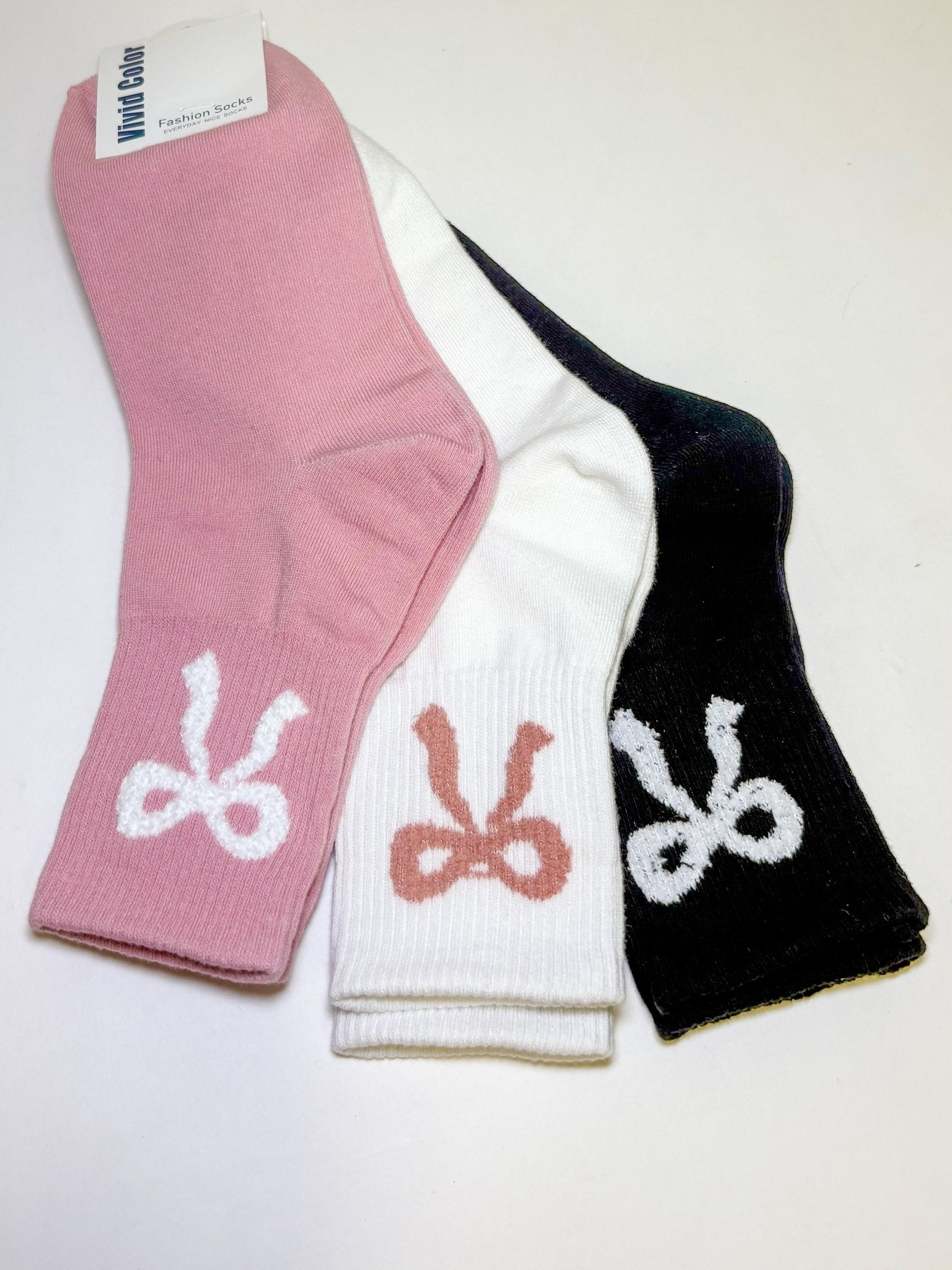 Bow Socks - Deadwood South Boutique & Company LLC