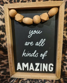 Box Sign Inset - Amazing & Takes - Deadwood South Boutique & Company LLC