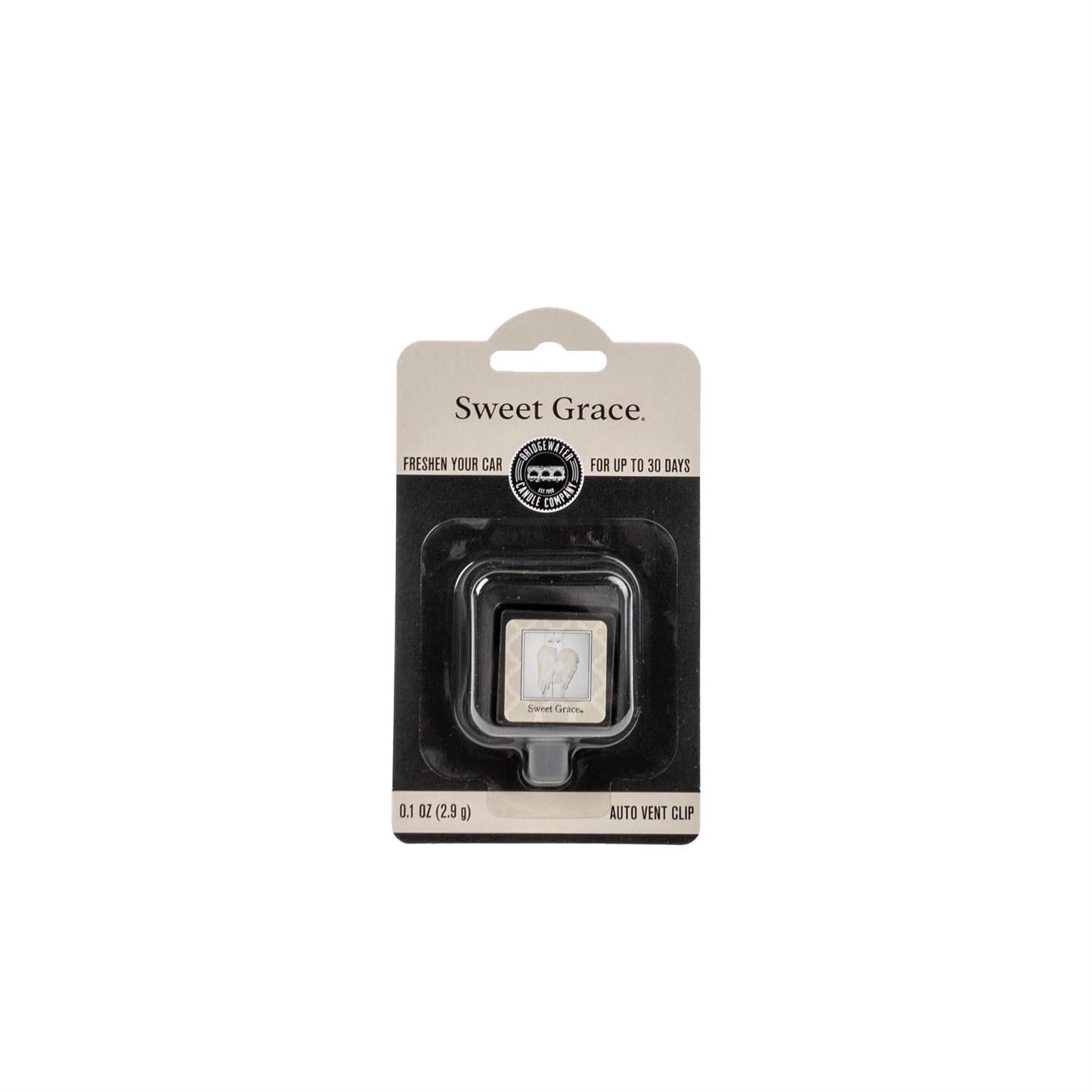 Bridgewater Candle Company Auto Vent Clip Sweet Grace - Deadwood South Boutique & Company LLC