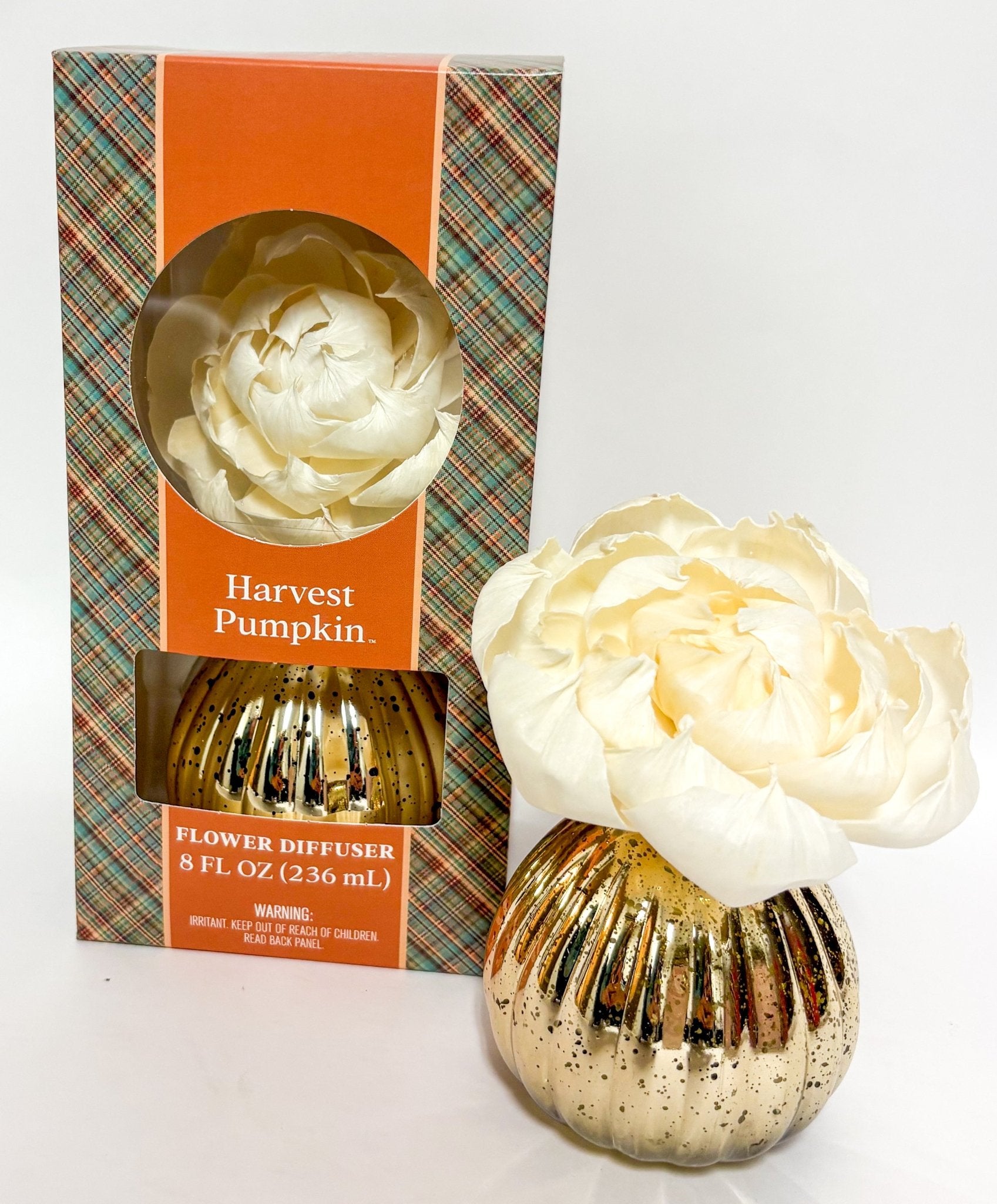 Bridgewater Candle Company Harvest Pumpkin Flower Diffuser - Deadwood South Boutique & Company LLC