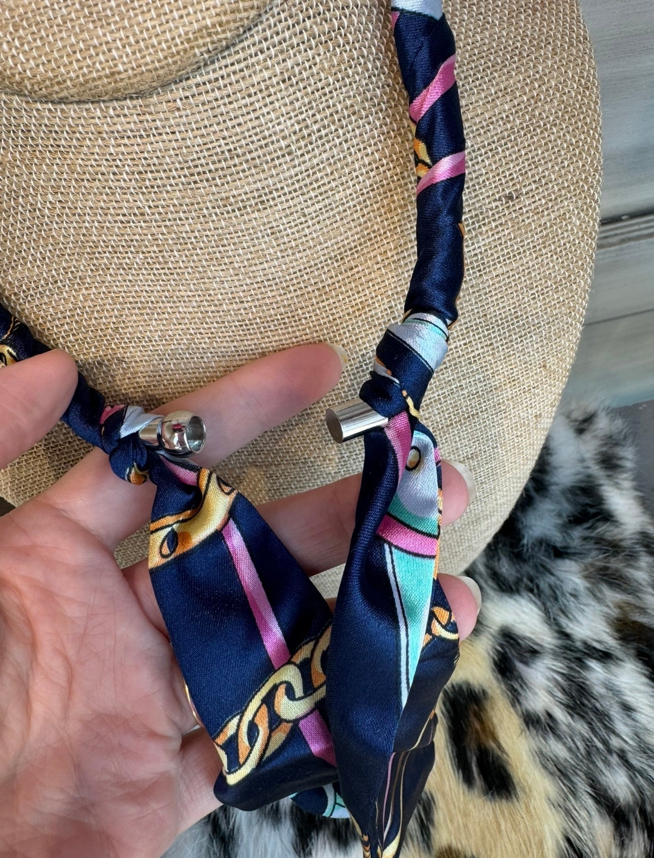 Brisby Scarf Magnetic Necklace - Deadwood South Boutique & Company LLC