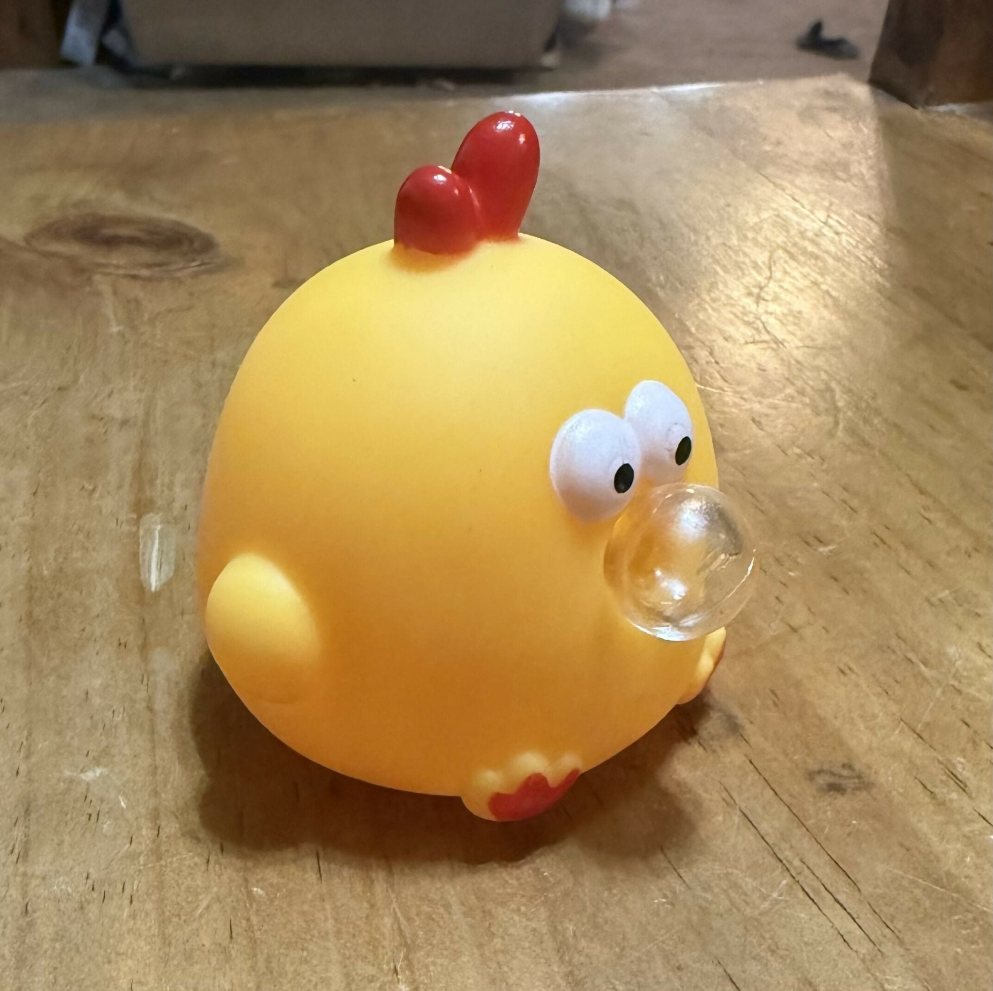 Bubble Blowing Chubby Chicken - Deadwood South Boutique & Company LLC