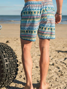 Burlebo Palms and Fins Swim Trunk - Deadwood South Boutique & Company LLC