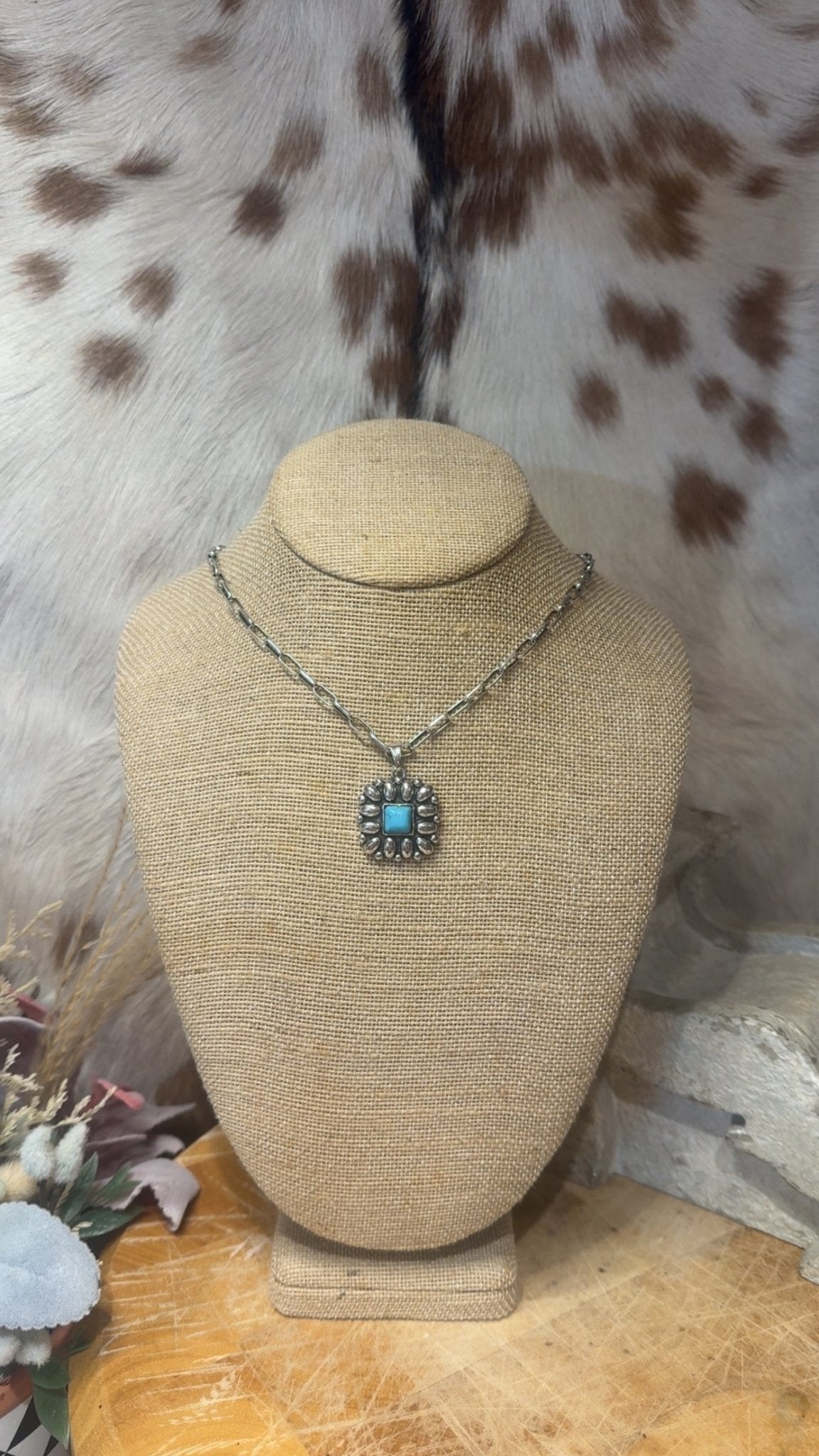 Callie Concho Necklace - Deadwood South Boutique & Company LLC