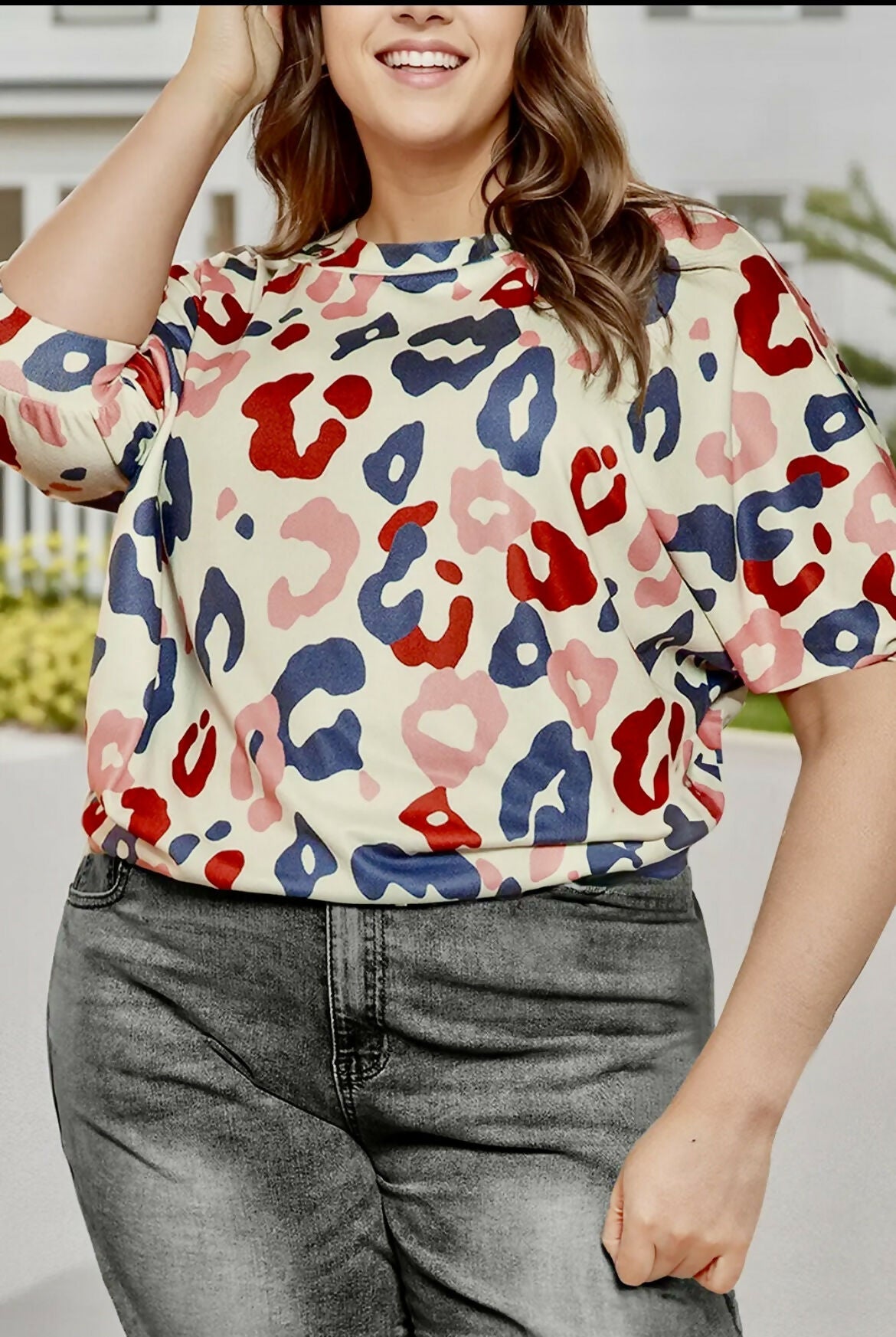 Carson Leopard Print Top - Deadwood South Boutique & Company LLC