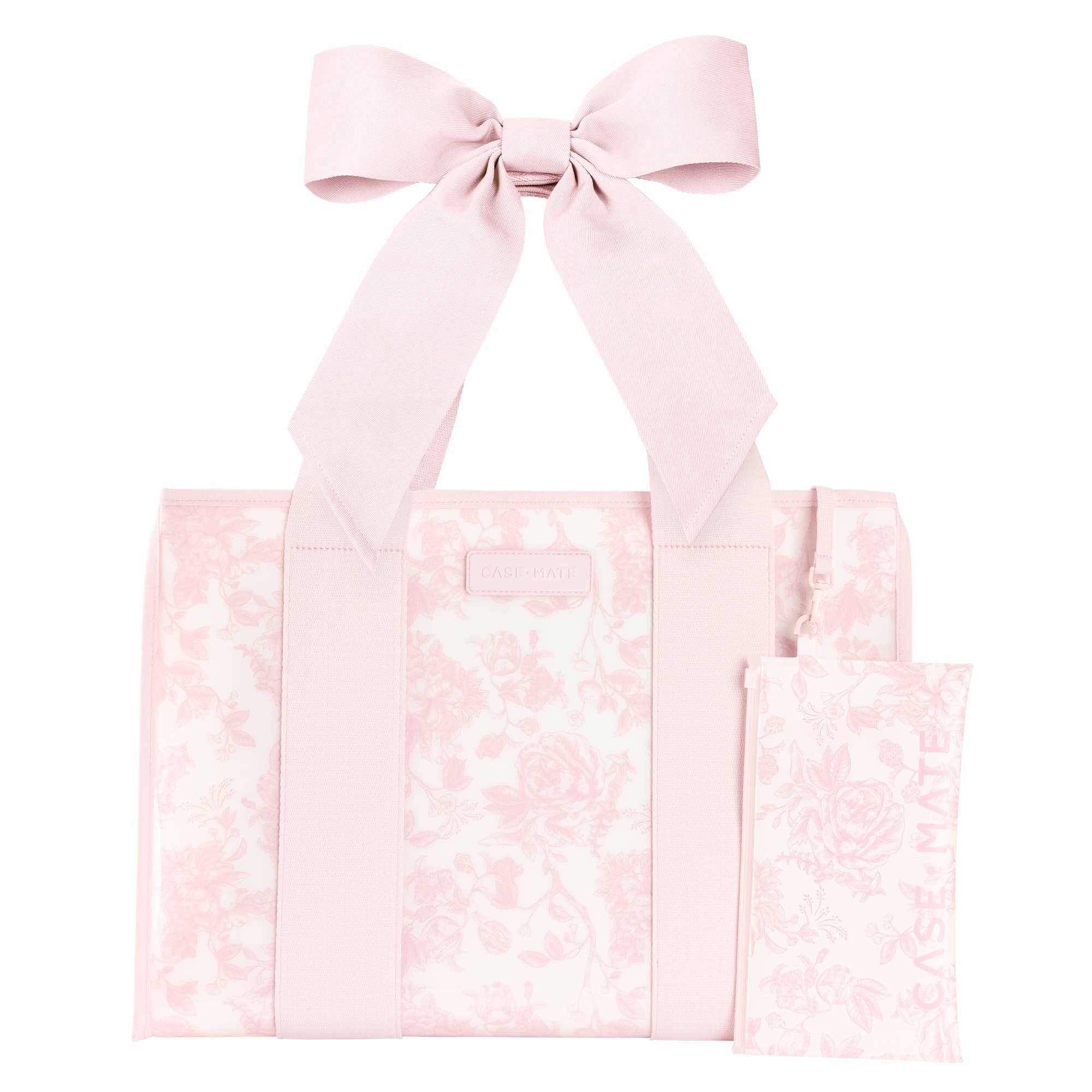 Case-Mate Afternoon Rosé Bow Jelly Tote Bag - Deadwood South Boutique & Company LLC