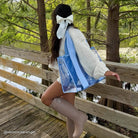 Case-Mate Carolina Blue Crochet Wave Jelly Tote Bag - Deadwood South Boutique & Company LLC