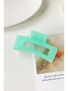 Solid Color 4" Hair Clip