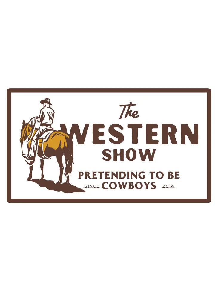 The Western Show Sticker-stickers-Deadwood South Boutique-Deadwood South Boutique, Women's Fashion Boutique in Henderson, TX