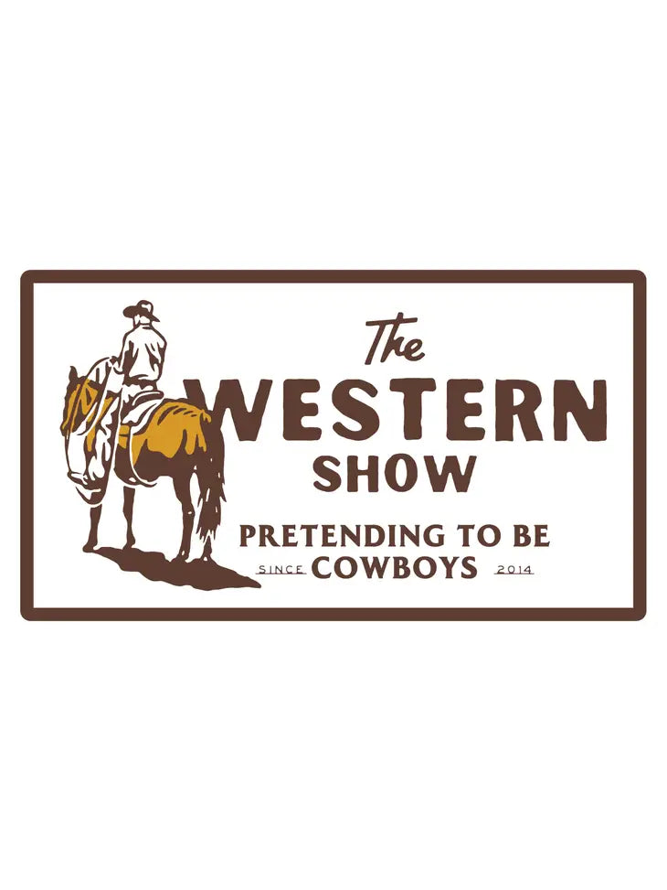 The Western Show Sticker