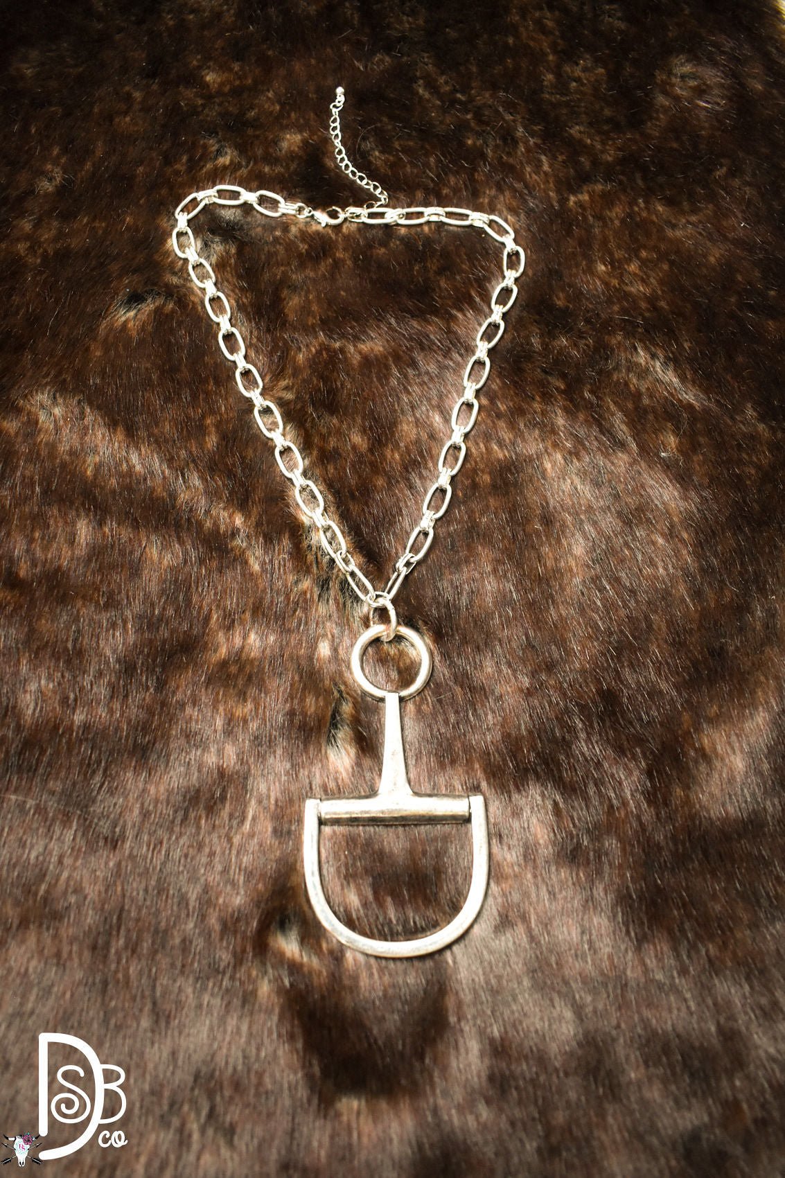 Chain Single Bit Necklace - Deadwood South Boutique & Company LLC