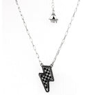Check The Bolt Fashion Necklace - Deadwood South Boutique & Company LLC