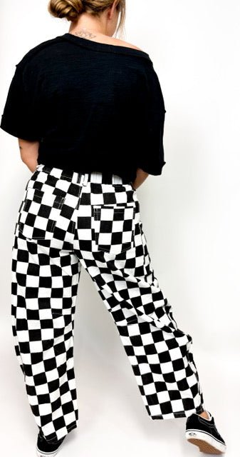 Check The Boxes Barrel Jeans - Deadwood South Boutique & Company LLC