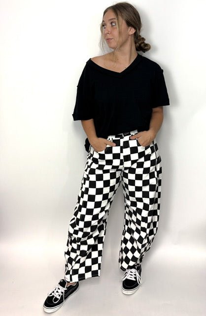 Check The Boxes Barrel Jeans - Deadwood South Boutique & Company LLC