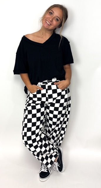 Check The Boxes Barrel Jeans - Deadwood South Boutique & Company LLC